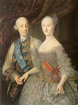 pioetro III e Caterina II.jpg