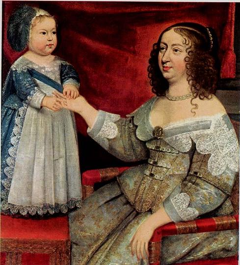anna d'austria merletto